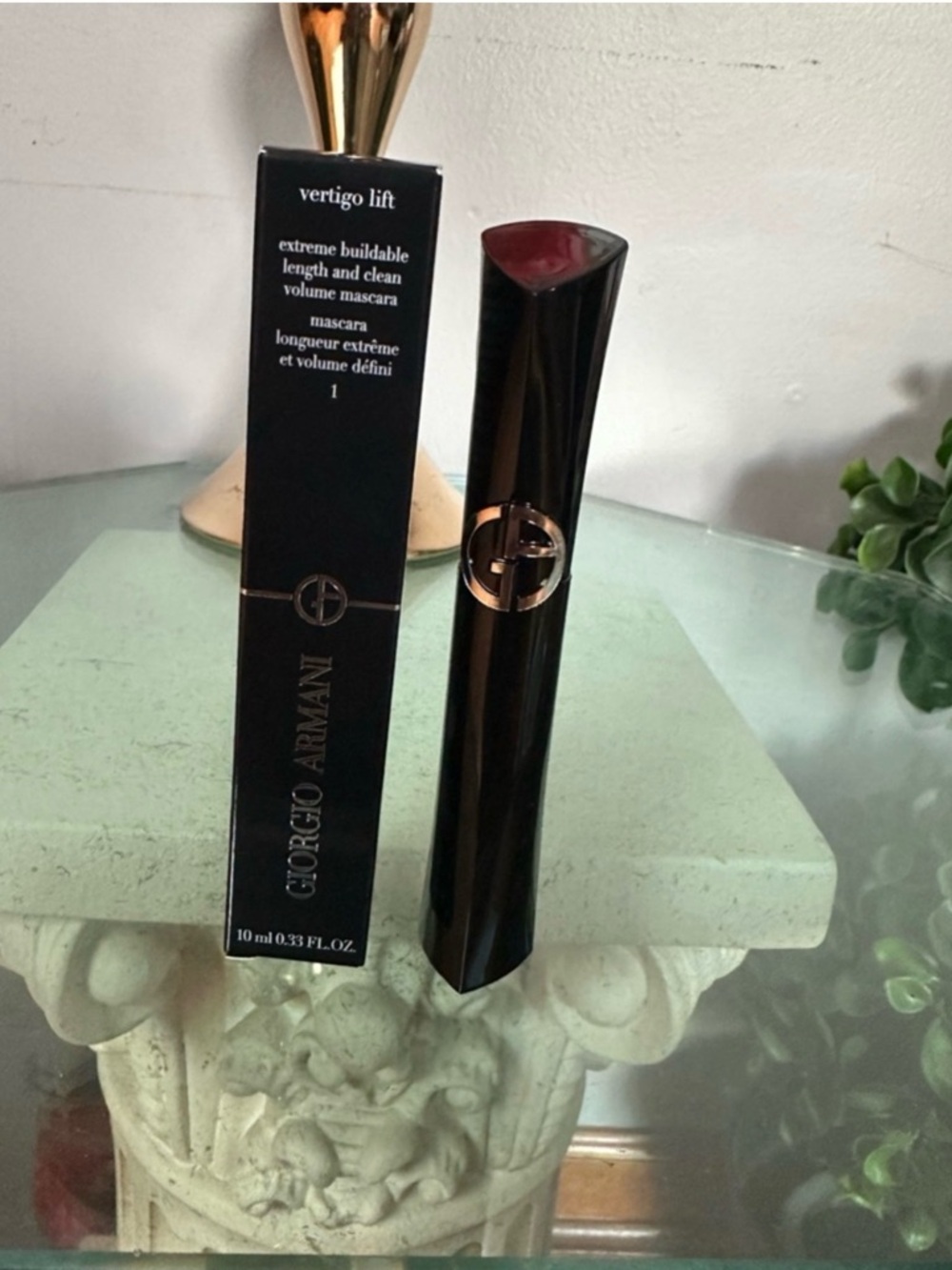 Giorgio Armani Black & Gold Lash Mascara Tube